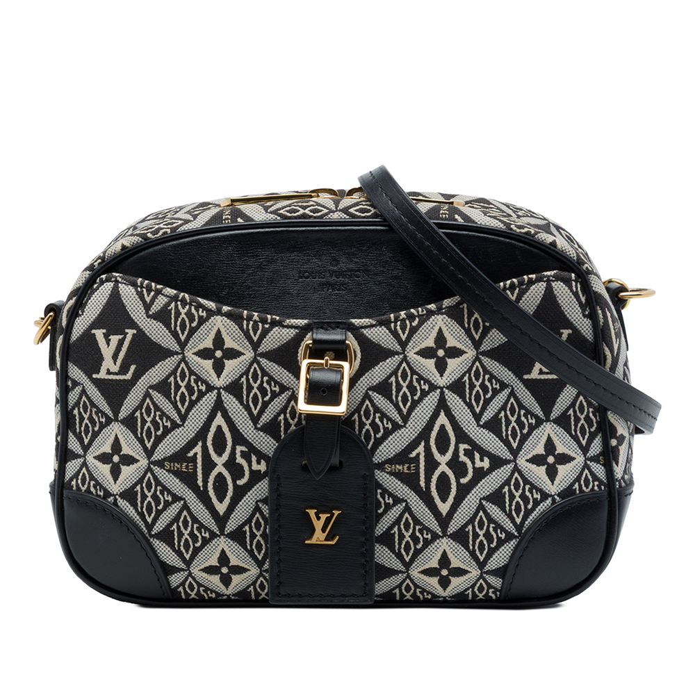 Pre-Loved Louis Vuitton Monogram Jacquard Since 1854 Mini Deauville